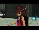 巨大なロボットと戦う東北きりたん【ESCORT_KIRITAN】