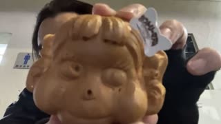 ムサシのグルメ「日本で唯一！ペコちゃん焼きを食べる」in東京・神楽坂