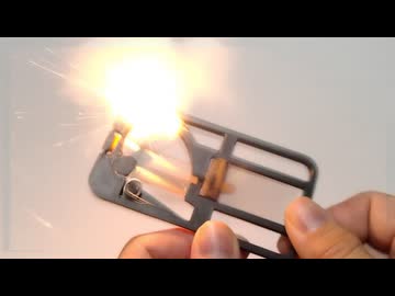 本に火薬を挟みたい（薄型トラップを作ってみた）