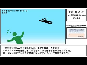 【ゆっくり紹介】SCP-3064-JP【「A. 異常ではありません」】