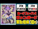 《64枚》ヴァンガ 買取相場｜01月05日～01月06日 ＜200円以上騰落＞ #ヴァンガード