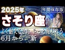 【2025 さそり座】2025年蠍座の運勢　よく耐えてきた！やっと報われる6月から一新
