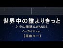 カラオケ♬ 世界中の誰よりきっと - 中山美穂&WANDS  【ガイドメロディなし】 インスト, 歌詞 ふりがな