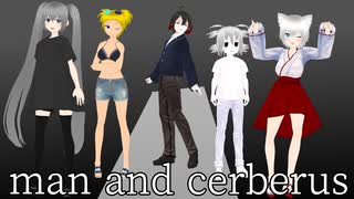 【創作オリジナル曲MV】man and cerberus　グレーケルベロス【少年少女大戦】