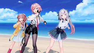 【MMD】ラミィズバリバリワークアウト／鷹嶺ルイ・戌神ころね・百鬼あやめ