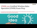 CWSS-102 CWNP Wireless Sales Specialist (CWSS) Training Questions