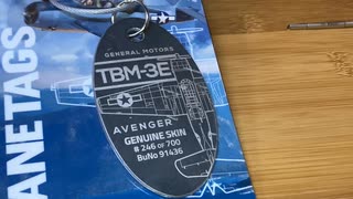 Unboxing Motoart plane tags General Motors TBM-3E Avenger 91436 モトアート プレーンタグス  ジェネラル・モータース　アヴェンジャー