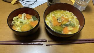 【いちゃいちゃっと】ずんだもんとほうとうを食べるのだ