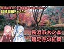 【VOICEROID車載】長浜木之本鶏足寺 紅葉狩りツーリング 琵琶湖住まいの琴葉姉妹は旅に出たい～琵琶湖お散歩編Part14～　