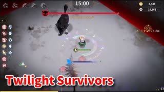 【Twilight Survivors】DLCが来た！フル3D版Vampire Survivorsなローグライクアクションゲームをやっていく！【83日目 任一② 吹雪の生存者】