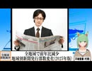 【動画News】全地域で前年比減少…都道府県別新聞発行部数変化(2025年版)(2025/01/17)
