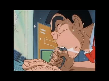 出たーーーーーーッ！両さんの瞬間移動高速フェラチオだーッ！