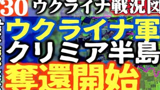 2023年7月30日ウクライナ戦況図