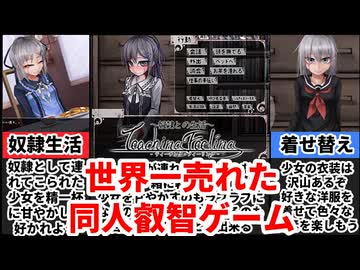 [傷肌少女との生活]奴隷を甘やかすのって最高・・・！！[えちえち同人ゲーム紹介ずんだもん#100]