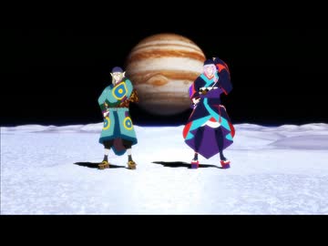 【MMDモノノ怪】太陽系デスコ【ナユタン星人/Eve】