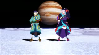 【MMDモノノ怪】太陽系デスコ【ナユタン星人/Eve】