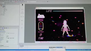 clickteam fusion 2.5 firefly 『electrostatic magic Girl』～original game making