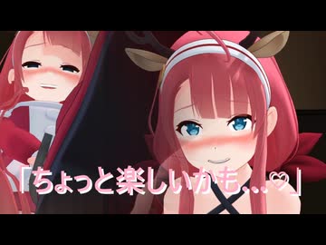 【MMD艦これ】江風「ある日の学校・おまけ」踏まれ続ける動画【紳士向け】