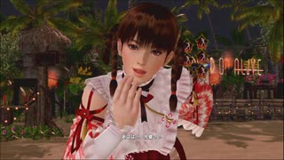 DOAXVV スイカ割【プレイ動画】レイファン