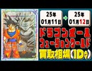 《12枚》ドラゴンボールFW 買取相場｜01月11日～01月12日 ＜200円以上騰落＞ #ドラゴンボールスーパーカードゲームフュージョンワールド