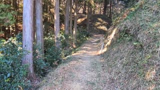 山城しんごの城めぐり　県指定史跡　勝間田城(静岡県牧之原市)