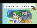 【#ポケモンSV】色違いノート No.426～450【アルバム】
