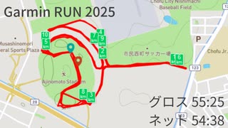 2025-01-13 2025 Garmin Run Japan 10K (10km) 54:38