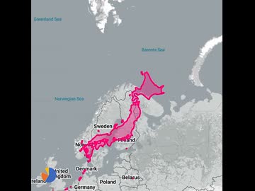 ホモと学ぶ日本の大きさ