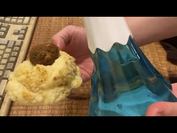 おせちで作った餅を鏡開きしてみた（ハイボール）