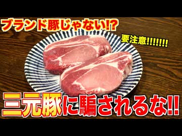 【要注意】三元豚に騙されるな！！