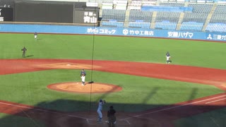 創価大 上田海翔〜青学 青山達史を三振＜明治神宮大会 決勝 青学 対 創価大 2024年11月25日＞
