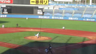 青学 中西聖輝〜宮原光夫を三振＜明治神宮大会 決勝 青学 対 創価大 2024年11月25日＞