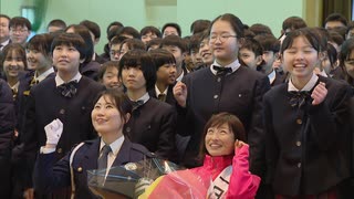 「気づきを得たと思うので今後に活かしてほしい」パリパラリンピック女子マラソン銅メダリスト道下美里選手と中学生が交通安全教室