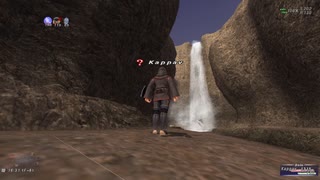 カッパのFF11生活S197　ドッジイヤリング／臥竜の滝の水