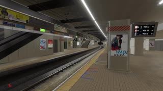 バーチャル名鉄名古屋ステーション 朝の30分ぐらい
