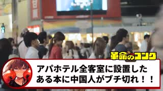 アパホテル無双　　中国人の客を減らす作戦が秀逸すぎる　　反日勢力がブチ切れ！！