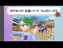 【#ポケモンSV】色違いノート No.451～475【アルバム】