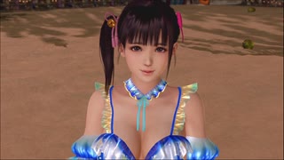 DOAXVV かわいいから許してスイカ割【プレイ動画】こはる