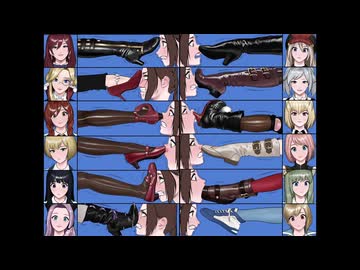 女の子たちに足蹴にされて…♥♥