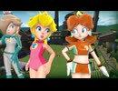 ピーチVSデイジーのサッカーバトル！【スーパーマリオストライカーズ】②