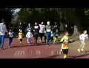 2025・白岡新春マラソン（1.2キロの部親子）残り800ｍ付近