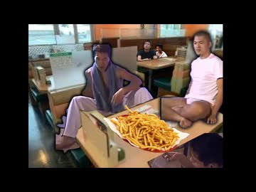 部活後、ファミレスでダベる空手部