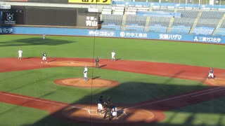 青学 中西聖輝ピンチで中澤英明を二直 チェンジ＜明治神宮大会 決勝 青学 対 創価大 2024年11月25日＞