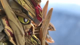 アウトドアガンプラ　SDW スペリオルストライクフリーダムドラゴンとオルタナティブジャスティスインフィニットドラゴンを作る