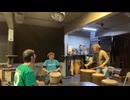 ジェンベ初めて叩いてみた