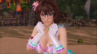 DOAXVV かわいいから許してスイカ割【プレイ動画】つくし