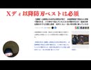 Xディ以降防刃ベストは必須　#防災自衛