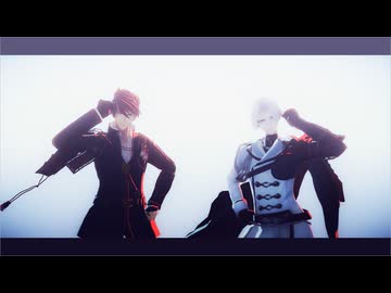 【MMD刀剣乱舞】大包平と童子切安綱(剥落)でフラジール【モデル進捗動画】
