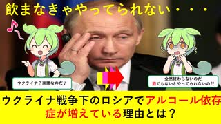 【ずんだもん解説】酒に溺れるロシア人が大量に生まれた理由【ウクライナ戦争】