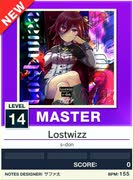 【譜面確認用】 Lostwizz MASTER 【チュウニズムNEW外部出力】